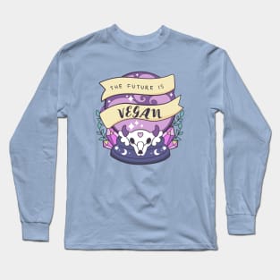 The future is Vegan Long Sleeve T-Shirt